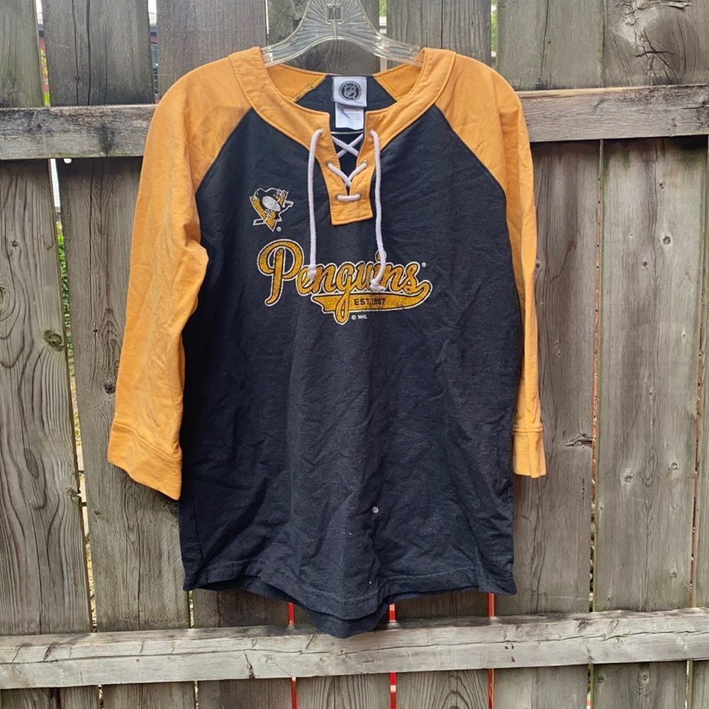 NHL Penguins top sz. L